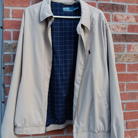 Polo Ralph Lauren Bi-Swing Khaki Full Zip Jacket - Picture 1 of 7
